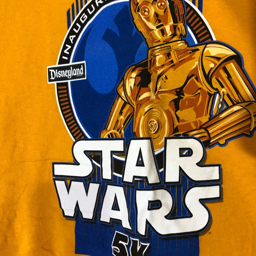C3PO Star was Disney land inaugural 5k race 2015
